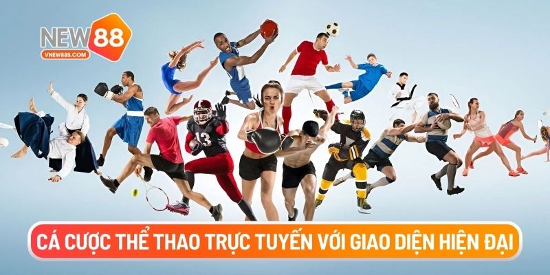 Cá cược thể thao trực tuyến với giao diện hiện đại