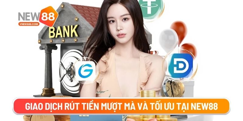 Giao dịch rút tiền mượt mà và tối ưu tại New88