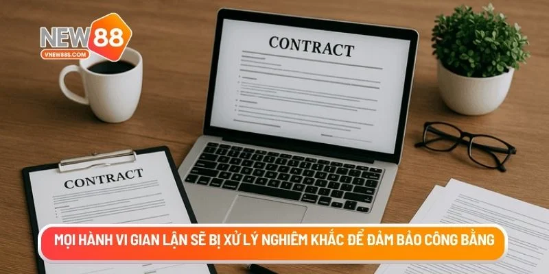 Mọi hành vi gian lận sẽ bị xử lý nghiêm khắc để đảm bảo công bằng