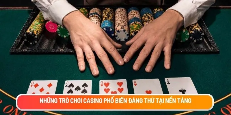 Baccarat là game casino phổ biến 