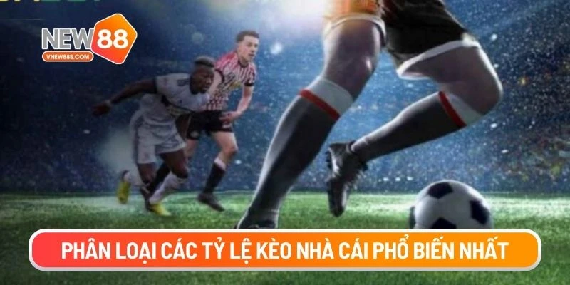 Phân loại các tỷ lệ kèo nhà cái phổ biến nhất
