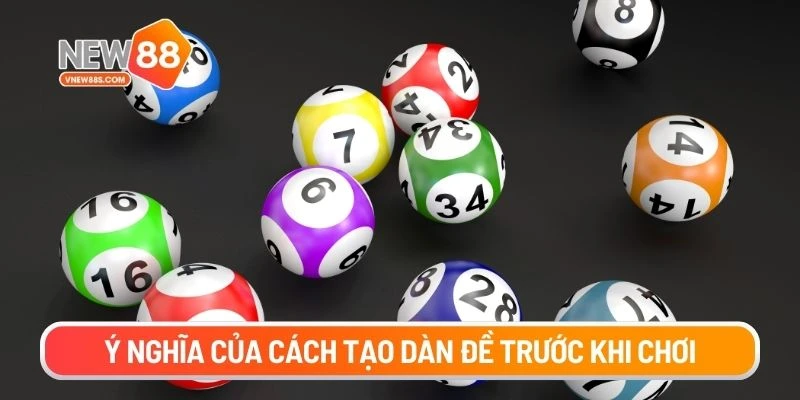 Ý nghĩa của cách tạo dàn đề trước khi chơi